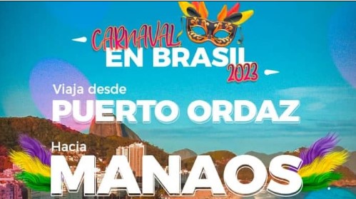 Imagen de la noticia: A partir de febrero iniciara conexión aérea de Venezuela con Brasil