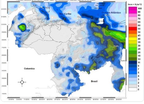 Imagen de la noticia: Inameh: Para este 5 de enero se prevé áreas nubladas en gran parte del país