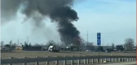 Imagen de la noticia: EE.UU: Explosión e incendio en fábrica de metales en Ohio deja múltiples víctimas