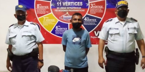 Imagen de la noticia: Municipio Cabimas: Detienen a sujeto con presunta marihuana en su poder