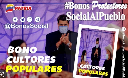 Imagen de la noticia: Inician el pago del bono «Cultores Populares» del mes de marzo