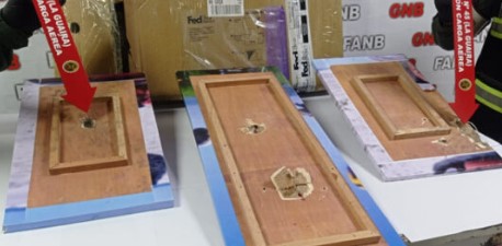 Imagen de la noticia: Estado La Guaira: Incautan cuadros impregnados con droga