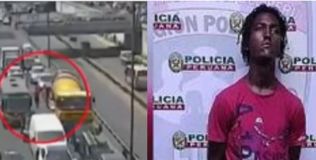 Imagen de la noticia: Peru: Detienen a venezolano señalado de asesinar con una tijera a taxista.(video sensible)