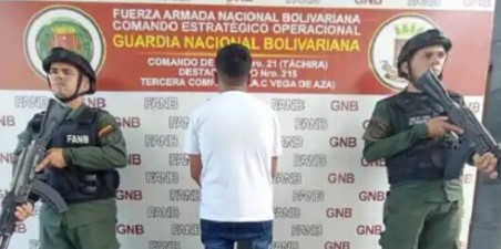 Imagen de la noticia: Estado Táchira: Detienen a sujeto con droga oculta en el estómago