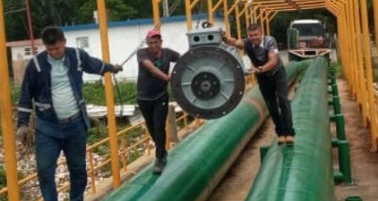 Imagen de la noticia: Municipio Lagunillas: Reparación y mantenimiento de un motor aumentan producción de agua