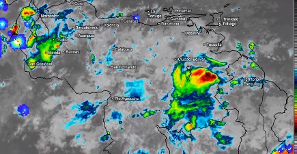 Imagen de la noticia: Inameh: Para este 29 de mayo se prevé lluvias con descargas eléctricas en el país
