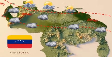 Imagen de la noticia: Inameh: Para este lunes se pronostica lluvias con descargas eléctricas en gran parte del país
