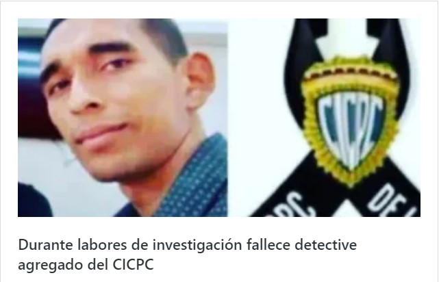 Imagen de la noticia: Estado Miranda: Asesinan a tercer Cicpc en menos de 48 horas