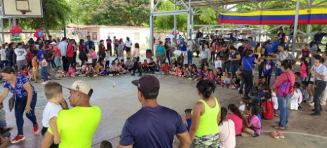 Imagen de la noticia: Municipio Cabimas: Niños de la parroquia La Rosa celebraron su día con actividades recreativas
