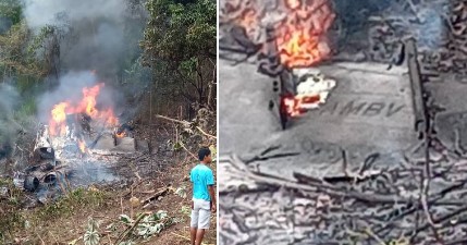 Imagen de la noticia: Estado Miranda: Fallece uno de los pilotos del avión Sukhoi siniestrado