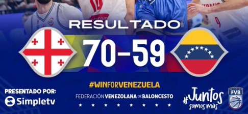 Imagen de la noticia: Mundial FIBA 2023: Venezuela no puede ante Georgia y cierra la fase de grupo sin victorias