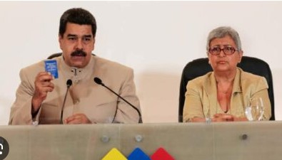 Imagen de la noticia: Nicolás Maduro propone cambiar el nombre al CNE por “Sistema Electoral Tibisay Lucena”