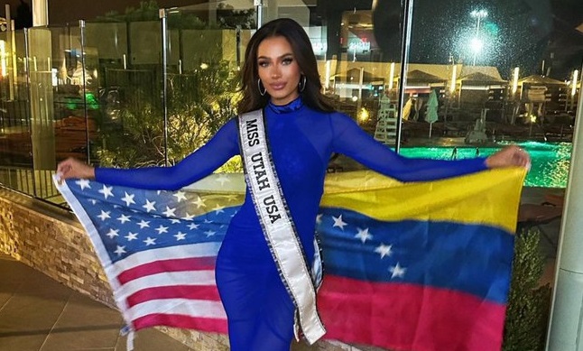 Imagen de la noticia: La venezolana Noelia Voigt fue coronada como la nueva Miss USA 2023
