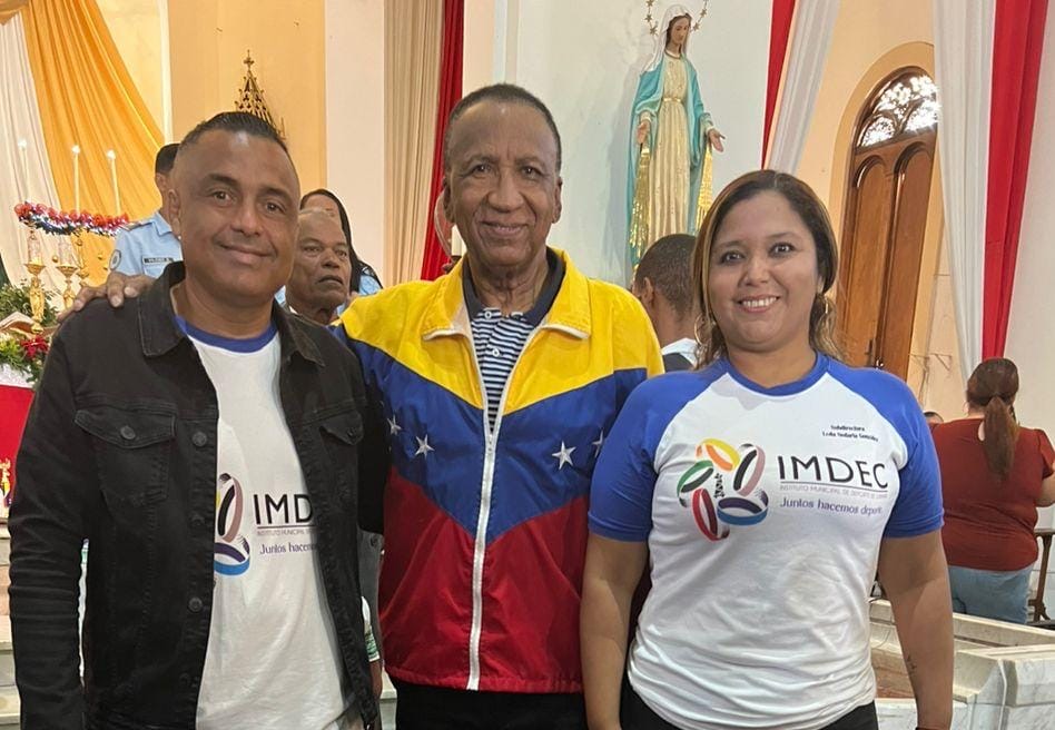 Imagen de la noticia: Municipio Maracaibo: Directiva del Imdec presente en actos del día del deporte