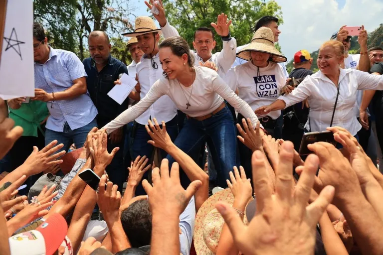 Imagen de la noticia: María Corina Machado en Portuguesa: Estamos de pie, juntos y listos para el 28 de julio