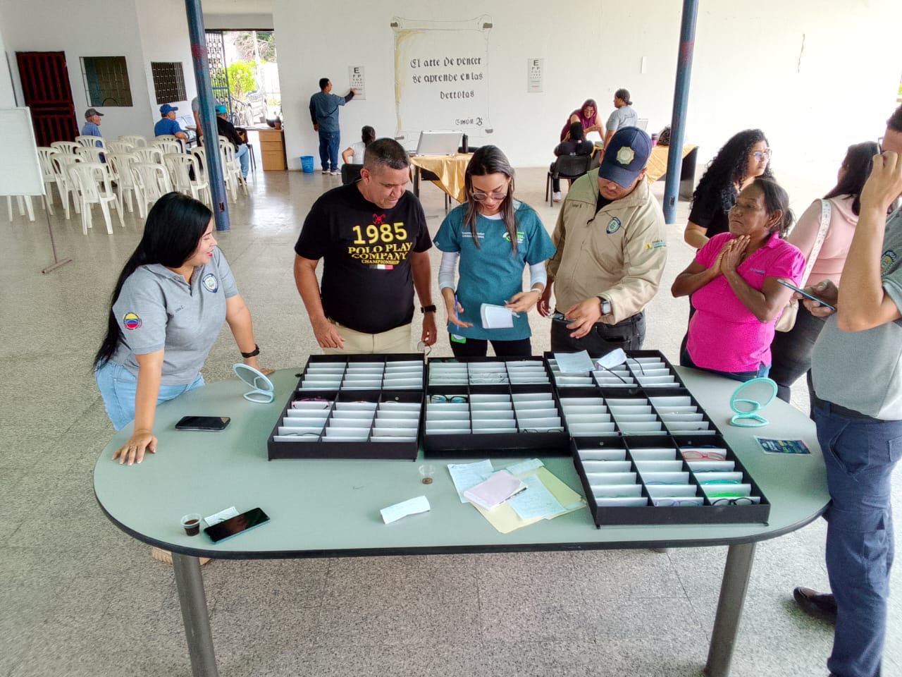 Imagen de la noticia: Municipio Cabimas: 240 personas atendidas en Jornada Médica Optométrica realizada en la sede de Seguridad Ciudadana y Orden Público