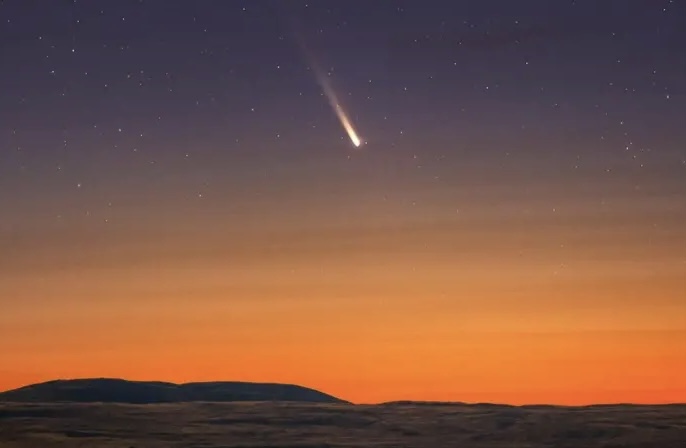 Imagen de la noticia: El «cometa del siglo» que estará este sábado en su punto más cercano a la Tierra