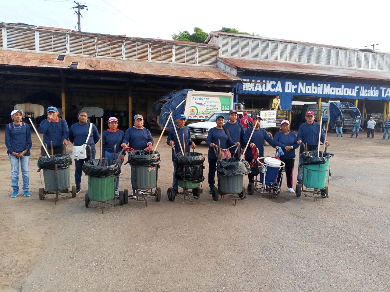 Imagen de la noticia: Municipio Cabimas: IMAUCA recogió entre 8 y 10 toneladas de basura posterior a la procesión de San Benito