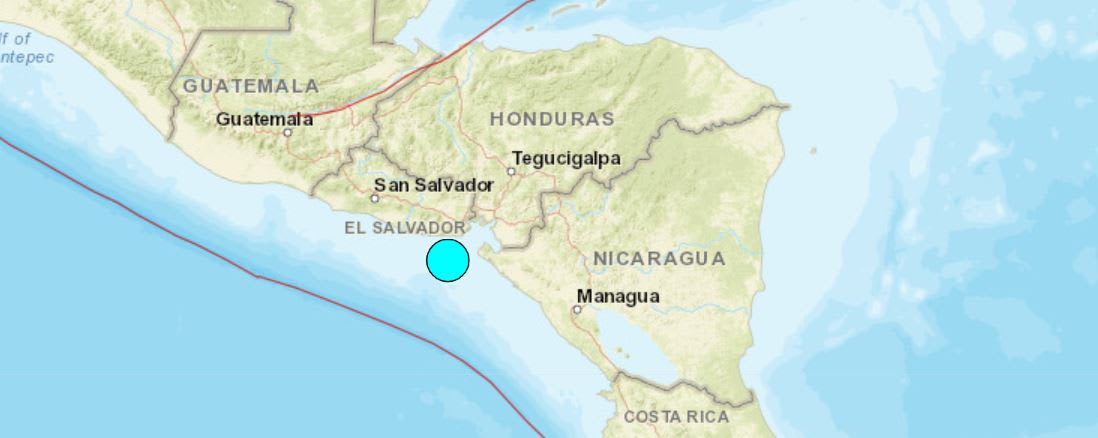 Imagen de la noticia: El Salvador: Sismo de magnitud 5,6 sin dejar víctimas