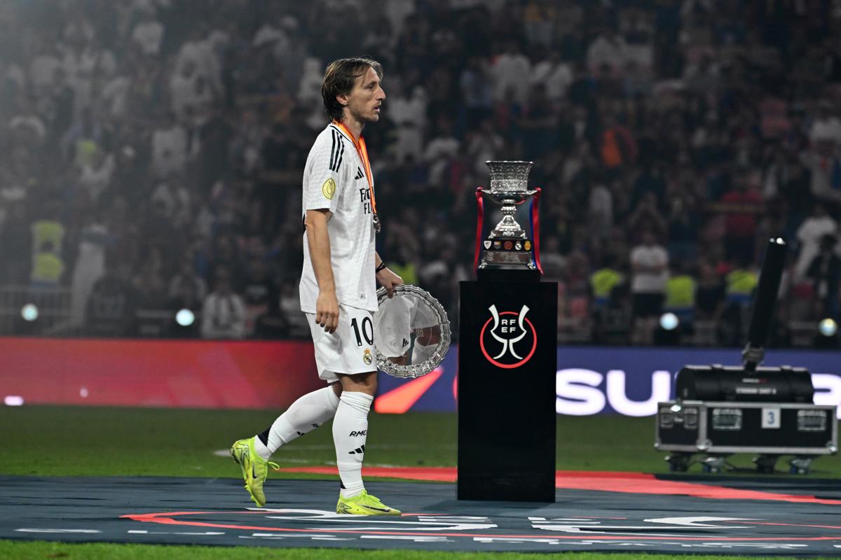 Imagen de la noticia: Futbol: Modric dice que la Supercopa es una derrota preferible