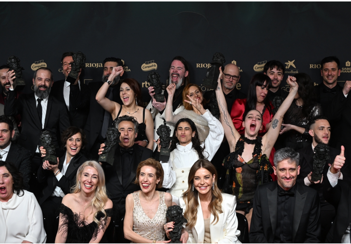 Imagen de la noticia: Farándula: Una noche histórica en los Goya 2025