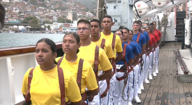 Imagen de la noticia: Nacionales: Buque Escuela Simón Bolívar zarpa al Caribe