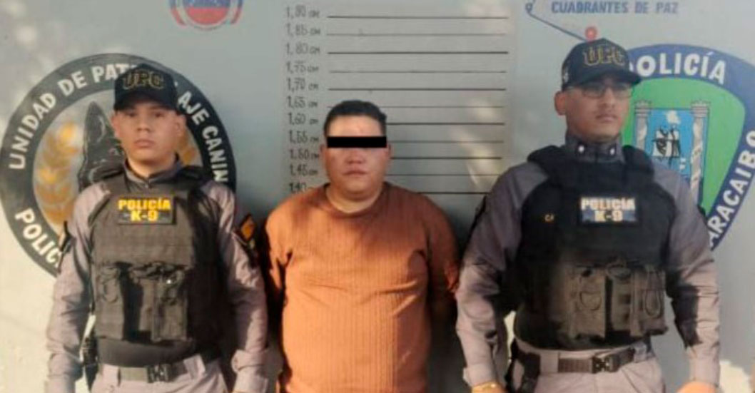 Imagen de la noticia: Municipio Maracaibo: Brigada Canina de Polimaracaibo detuvo a ‘El Nenuco’, tras golpear a su esposa en San Jacinto
