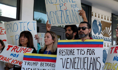 Imagen de la noticia: Estados Unidos: Venezolanos en EE. UU. padecen miedo ante fin del TPS: “No sabemos qué va a pasar con nosotros”