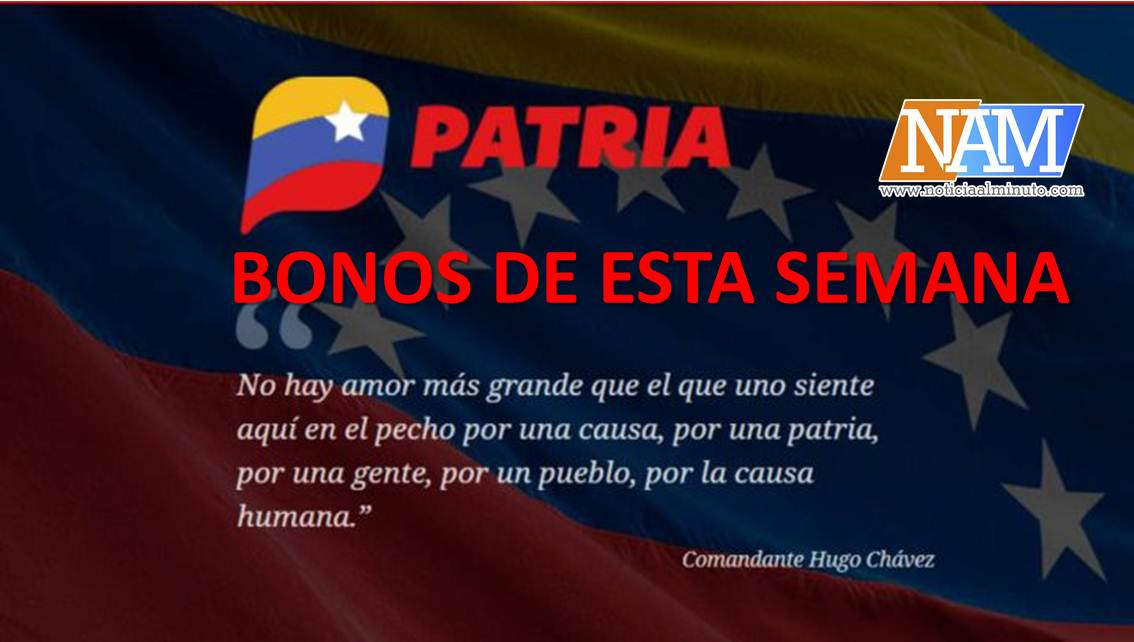 Imagen de la noticia: Actívate con los beneficios del Sistema Patria Lunes 07 al sábado 12 de abril