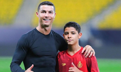 Imagen de la noticia: El hijo mayor de Cristiano Ronaldo debutará con la selección sub-15 de Portugal