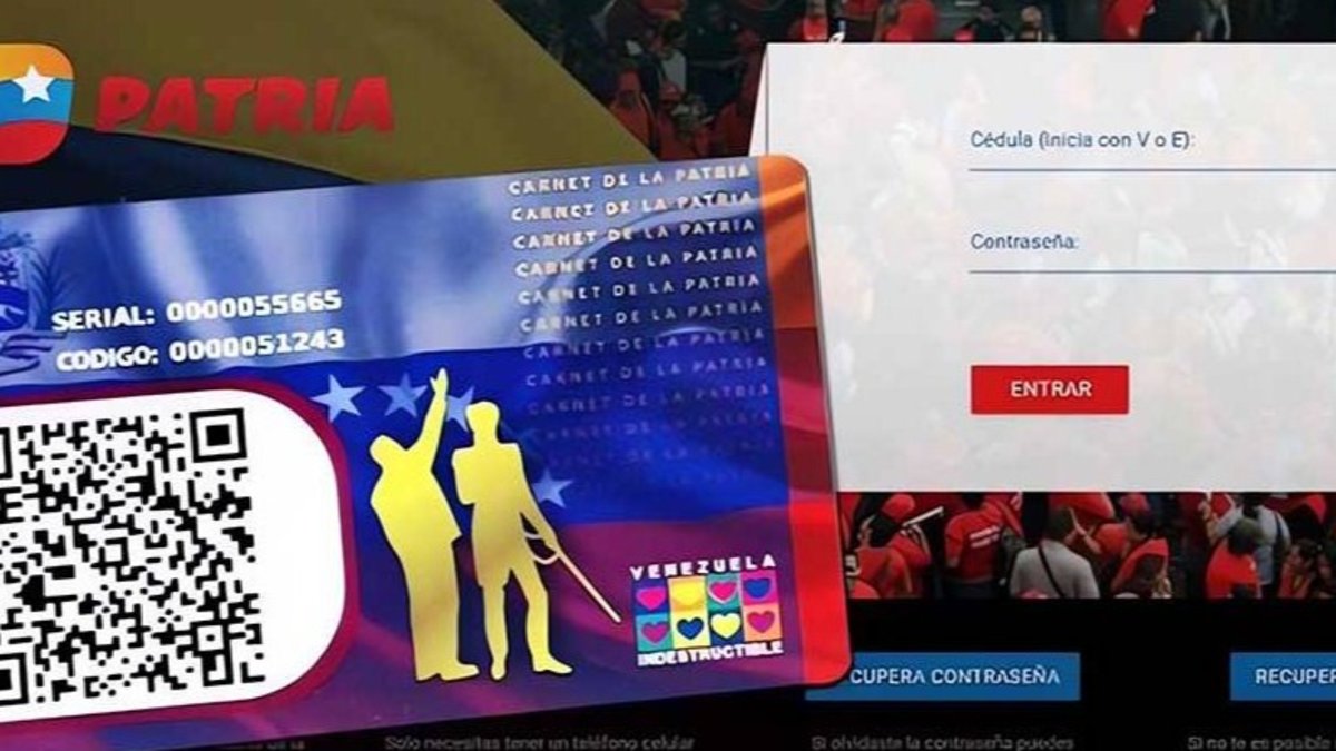Imagen de la noticia: Activan Bono Familiar de Bs. 1.455 en Plataforma Patria