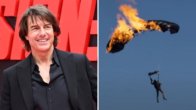 Imagen de la noticia: Tom Cruise: Récord Guinness con acrobacia de película en llamas