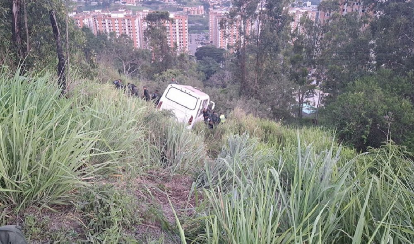 Imagen de la noticia: Accidente de autobús en Tazón deja al menos 25 efectivos de la GNB heridos