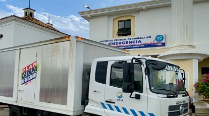 Imagen de la noticia: El Hospital Central de Maracaibo recibe dotación para fortalecer su área de emergencia