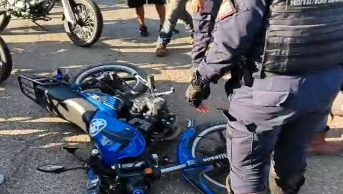 Imagen de la noticia: Tres heridos deja choque de motos en Bachaquero