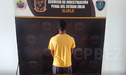 Imagen de la noticia: Detenido en Maracaibo por presunta agresión a su expareja