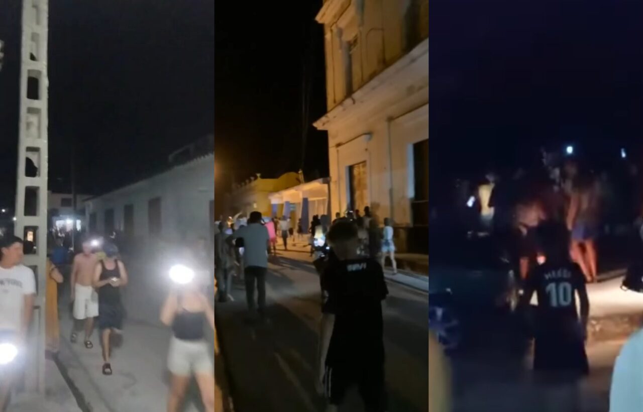 Imagen de la noticia: Cubanos protestaron por apagones: «No hay casi corriente ni agua»