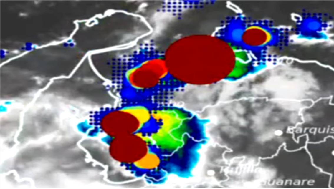 Imagen de la noticia: Lluvias intensas azotan al Zulia: Inameh alerta sobre descargas eléctricas y vientos