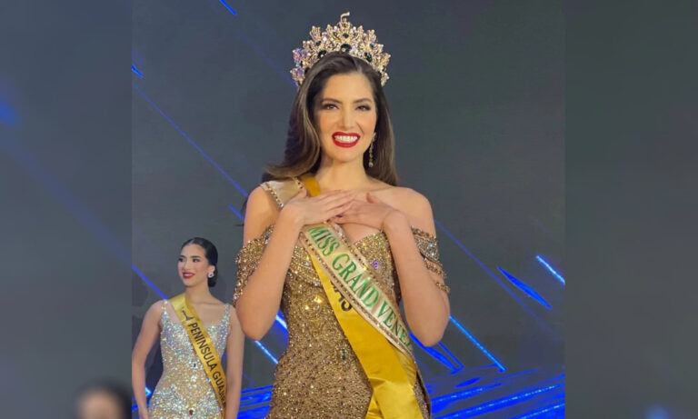 Imagen de la noticia: Nariman Battikha deslumbró en su llegada a Miss Grand Internacional en Tailandia