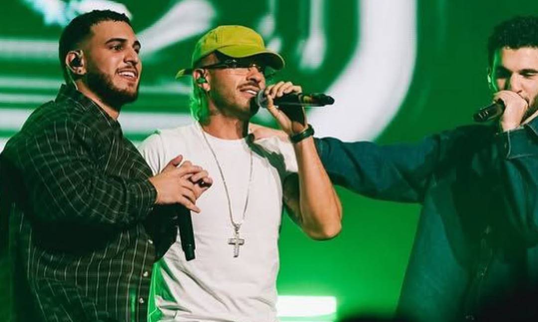Imagen de la noticia: Alleh & Yorghaki suben a Feid al escenario y sorprenden a sus fans