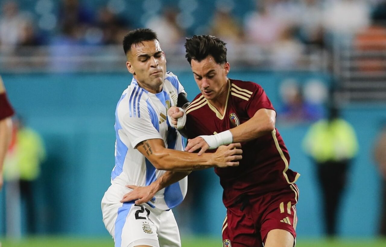 Imagen de la noticia: Venezuela pierde ante Argentina en duelo amistoso en Miami