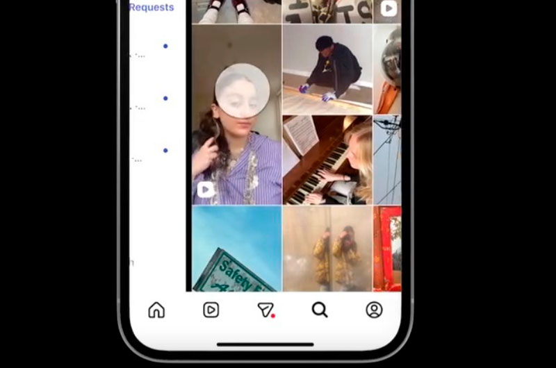 Imagen de la noticia: Instagram reorganizó sus pestañas para priorizar reels y mensajes directos