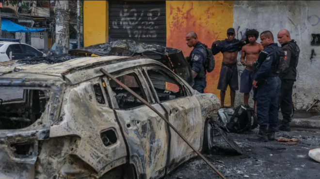 Imagen de la noticia: «Vi cuerpos sin cabeza, cuerpos completamente desfigurados»: en Río de Janeiro