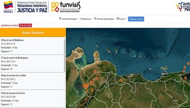 Imagen de la noticia: Funvisis reporta leves movimientos telúricos en Bailadores y Bachaquero