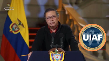 Imagen de la noticia: Este es el informe de la Uiaf sobre los movimientos bancarios de Gustavo Petro, tras ser incluido en la Lista Clinton