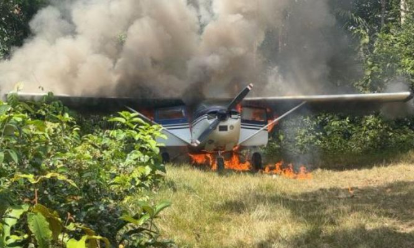 Imagen de la noticia: Interceptan en Brasil avión “sospechoso de narcotráfico” que salió de Venezuela