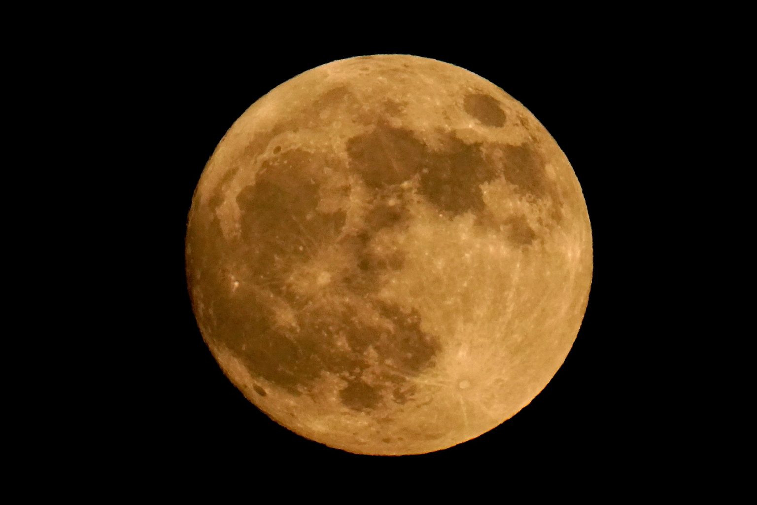 Imagen de la noticia: Este miércoles se verá la superluna de diciembre, la última del año