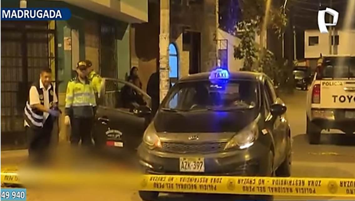 Imagen de la noticia: En Perú acribillan a tiros a venezolano cuando iba en un taxi