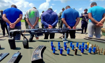 Imagen de la noticia: Detienen a 5 sujetos vinculados al narcotráfico en el Sur del Lago