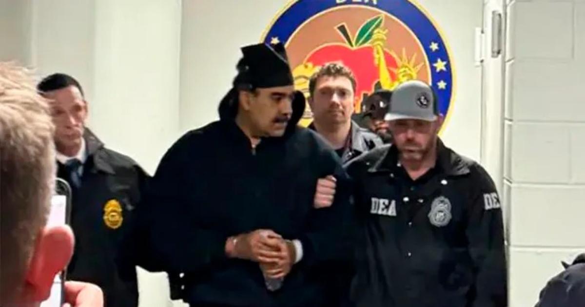 Imagen de la noticia: Maduro llega a la oficina de la DEA en Nueva York